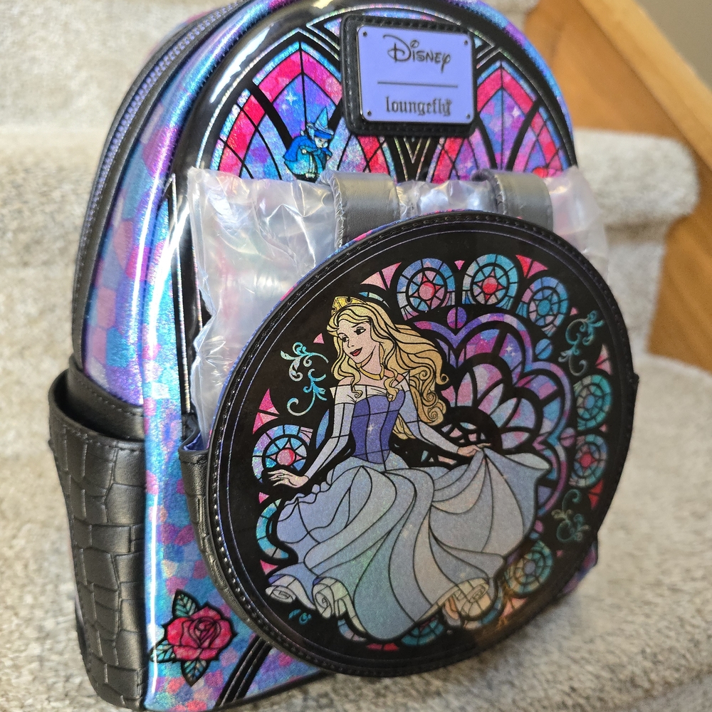 Loungefly Stained Glass Aurora - Picture 3 of 8